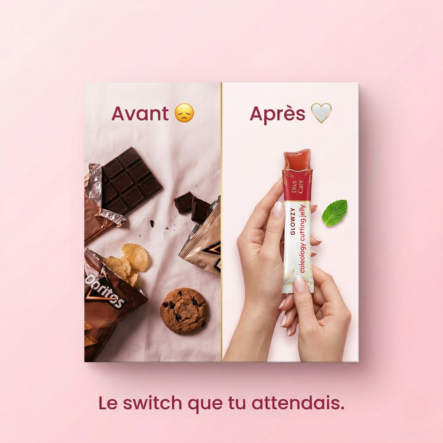 Glowzy Jelly Sticks-Le snack minceur qui coupe les fringales