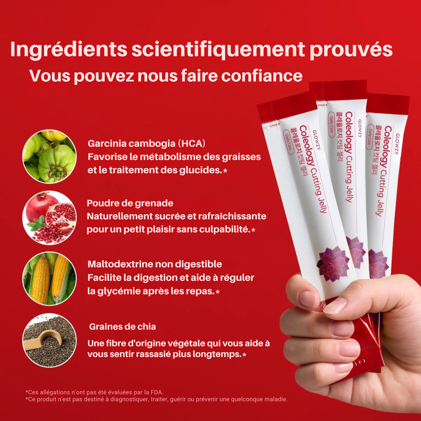 Glowzy Jelly Sticks-Le snack minceur qui coupe les fringales