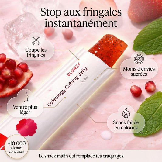 Glowzy Jelly Sticks-Le snack minceur qui coupe les fringales